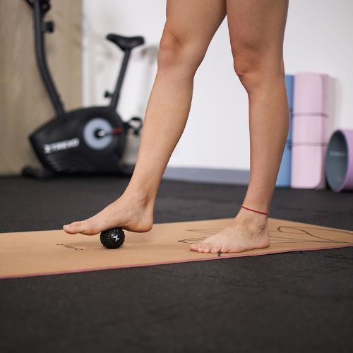 Masážní míček XTREXO TXO-B4Z074-BK black