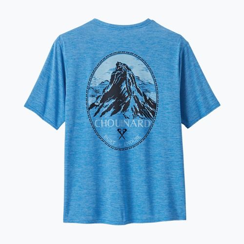 Pánské tričko  Patagonia Cap Cool Daily Graphic Shirt Lands chouinard crest/vessel blue x-dye