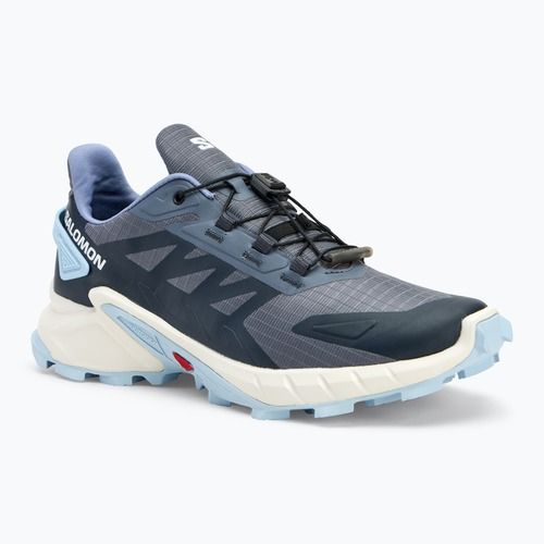 Dámské běžecké boty Salomon Supercross 4 grisaille/white/cashmere blue
