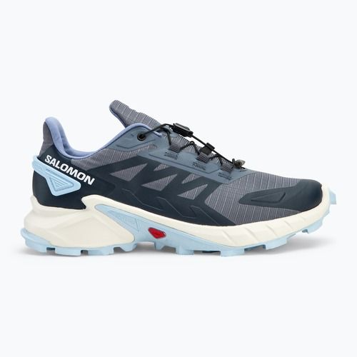 Dámské běžecké boty Salomon Supercross 4 grisaille/white/cashmere blue