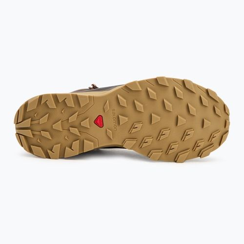 Dámské turistické boty Salomon Outsnap CSWP black coffee/peppercorn/gum