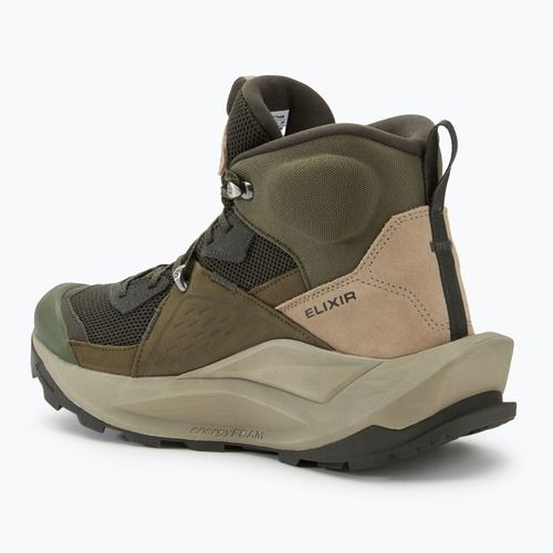 Pánské turistické boty Salomon Elixir Mid GTX peat/vintage khaki/castlerock