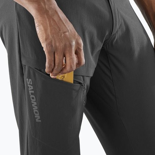 Pánské trekové kalhoty Salomon Wayfarer deep black