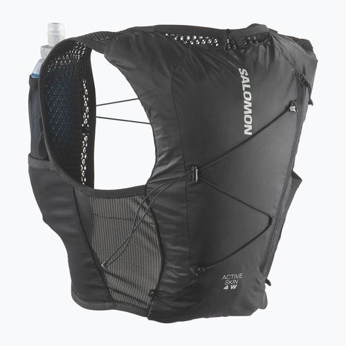 Dámská běžecká vesta Salomon Active Skin 4 black/metal