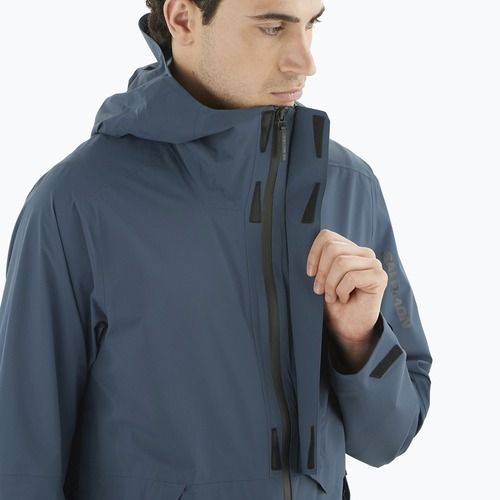 Pánská bunda do deště Salomon Outerpath Pro midnight navy