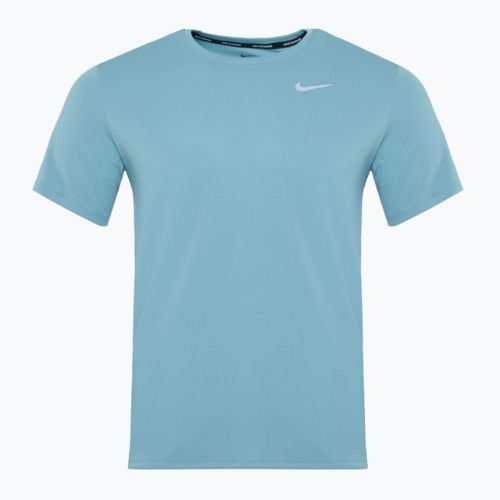 Pánské běžecké tričko Nike Miler Dri-Fit UV denim tyrkysová