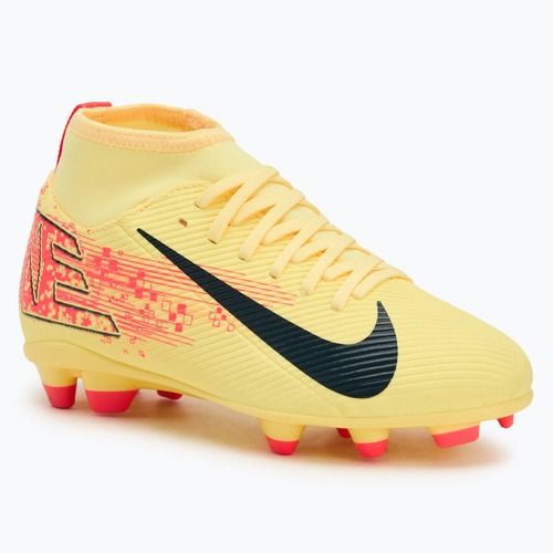 Dětské kopačky Nike Superfly 10 Club Kylian Mbappe FG/MG light laser orange/armory navy