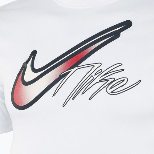 Pánské basketbalové tričko Nike Dri-Fit White