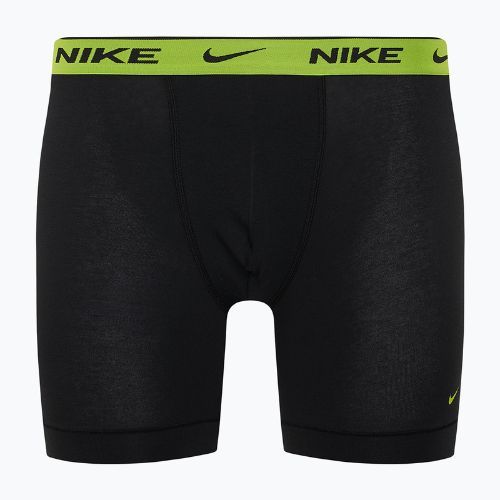 Pánské boxerky  Nike Everyday Cotton Stretch 3 páry cyber black/heather grey/dark pony