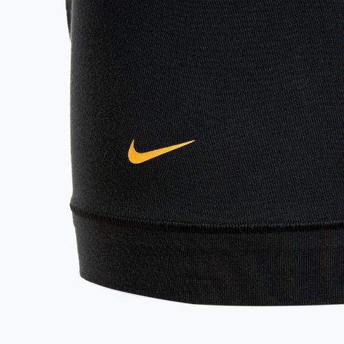 Pánské boxerky Nike Everyday Cotton Stretch Trunk 3 páry black/gold/hyper crimson