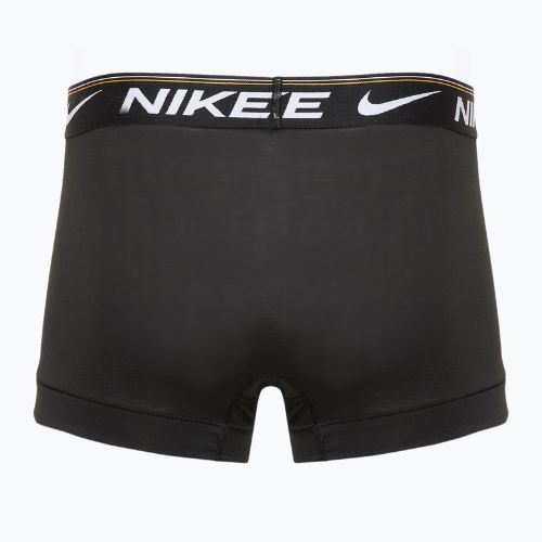 Pánské boxerky Nike Dri-FIT Ultra Comfort Trunk 3 páry black gold/storm/black