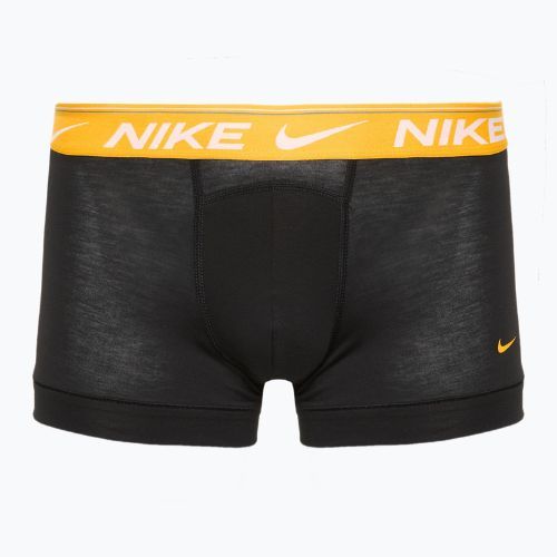 Pánské boxerky Nike Dri-FIT Ultra Comfort Trunk 3 páry black gold/storm/black