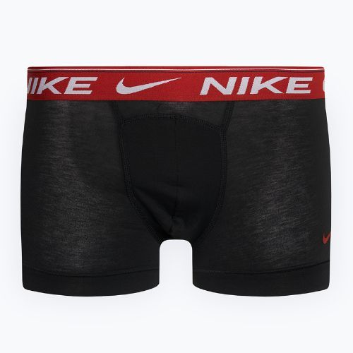 Pánské boxerky Nike Dri-FIT Ultra Comfort Trunk 3 páry black moon/dragon red/armory navy
