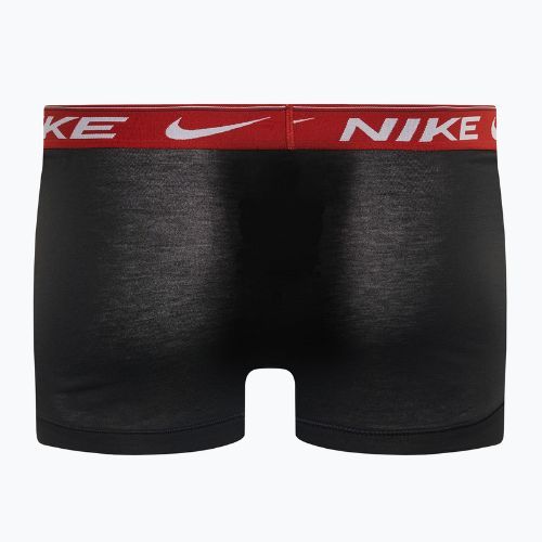 Pánské boxerky Nike Dri-FIT Ultra Comfort Trunk 3 páry black moon/dragon red/armory navy
