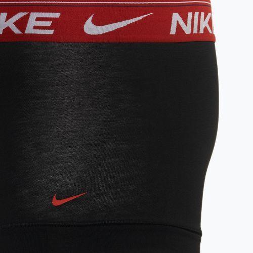 Pánské boxerky Nike Dri-FIT Ultra Comfort Trunk 3 páry black moon/dragon red/armory navy
