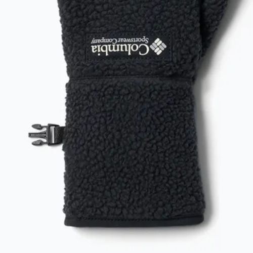 Rukavice trekkingowe damskie Columbia Helvetia II Sherpa black