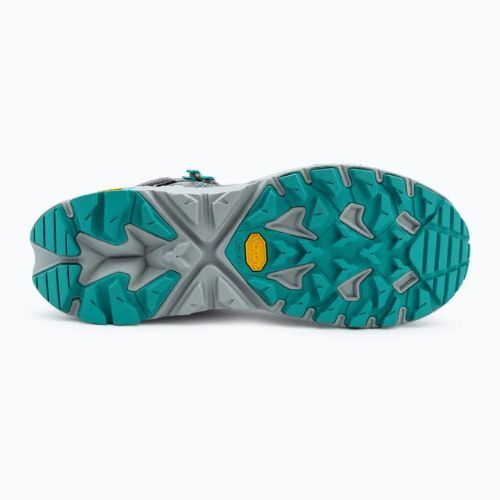 Pánské turistické boty HOKA Trail Code GTX galactic grey/electric aqua