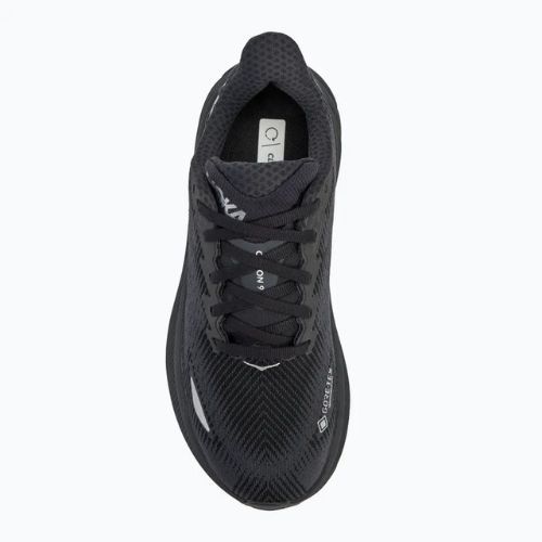 Dámské běžecké boty HOKA Clifton 9 GTX black/black