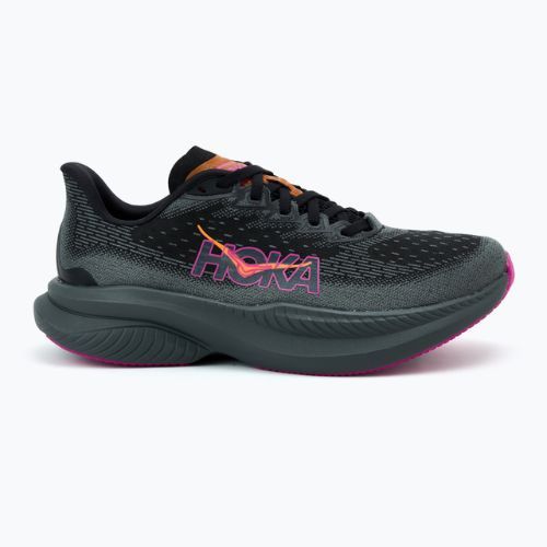Dámské běžecké boty HOKA Mach 6 black/fuchsia