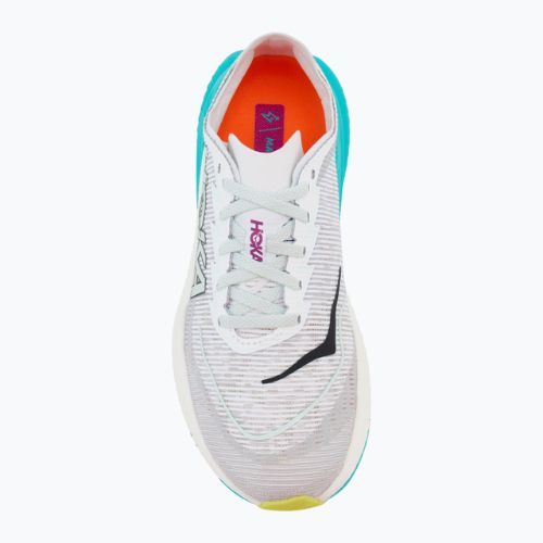 Dámské běžecké boty HOKA Mach X 2 frost/electric aqua
