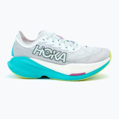 Dámské běžecké boty HOKA Mach X 2 frost/electric aqua