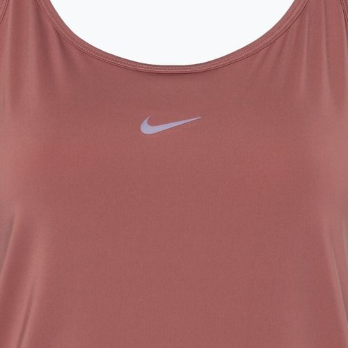 Dámské tréninkové tílko Nike One Classic Dri-Fit Strappy canyon pink/black