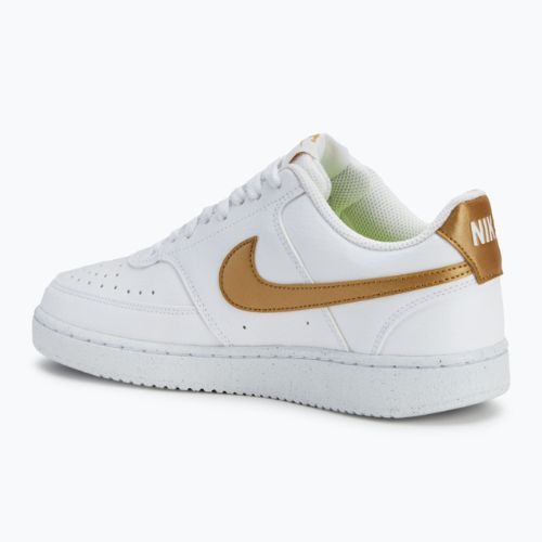 Dámské boty  Nike Court Vision Low Next Nature white/metallic gold