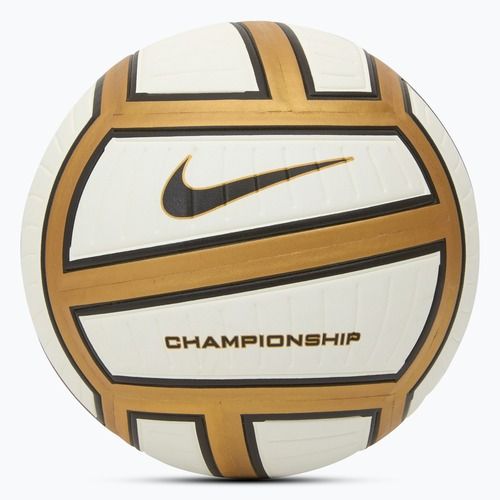 Volejbalový míč Nike Championship Volleyball metallic gold/white/metallic gold/black velikost 5