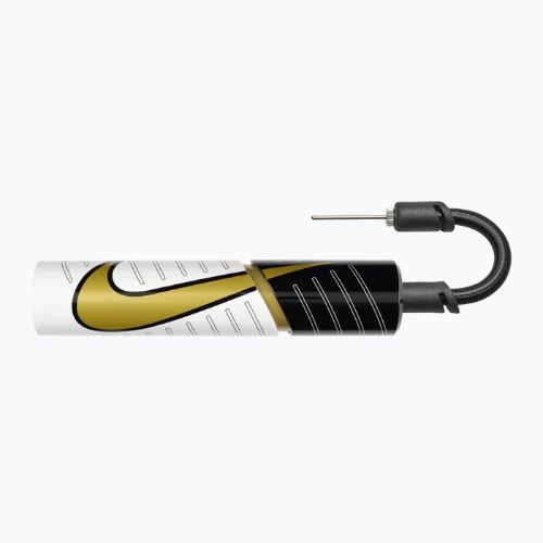 Pumpička na míče  Nike Essential Ball Pump white/metallic gold/black