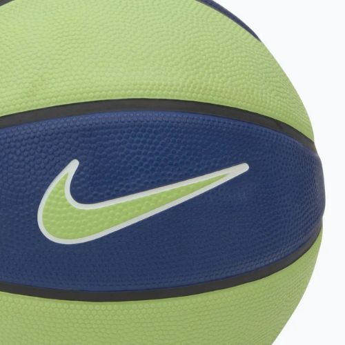 Basketbalový míč Nike Skills deep royal blue/vapor green/white velikost 3