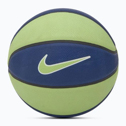 Basketbalový míč Nike Skills deep royal blue/vapor green/white velikost 3