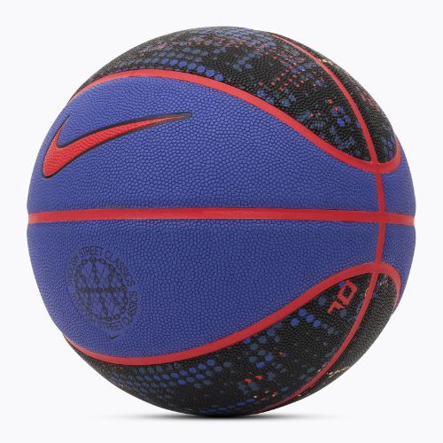 Basketbalový míč Nike 8P PRM Energy Deflated astronomy blue/lt crimcson/black/lt crimson velikost 7