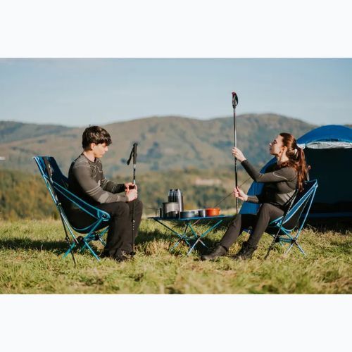 Skládací turistická židle KADVA Sego Low ultralehká modrá
