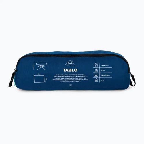 Stůl turistický KADVA Tablo ultralehký modrý