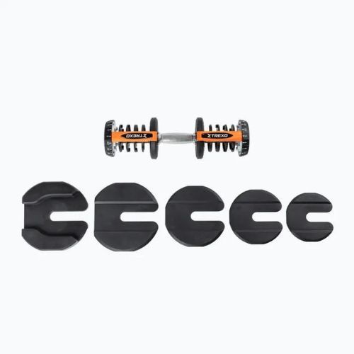 Nastavitelná činka XTREXO ADT-40-BF 40 kg černá