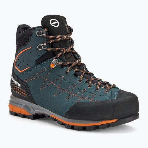 Pánské trekové boty SCARPA Zodiac TRK GTX petrol/rust orange