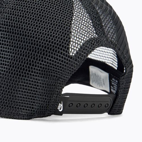 Dětská kšiltovka Nike Rise Structured Trucker black/black/white