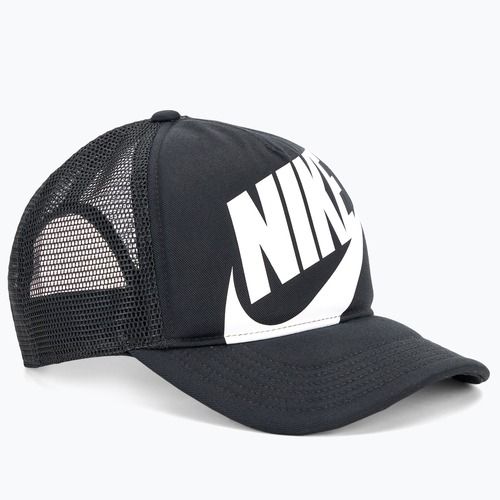 Dětská kšiltovka Nike Rise Structured Trucker black/black/white