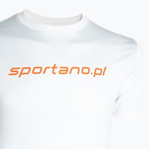 Pánské běžecké tričko SPORTANO Active white