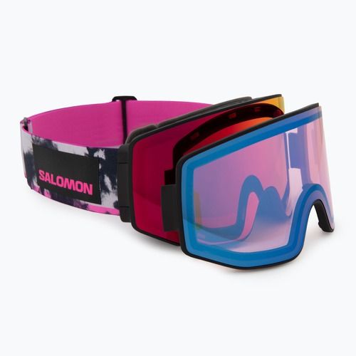 Lyžařské brýle Salomon Sentry Prime Sigma black echo/poppy red/light blue