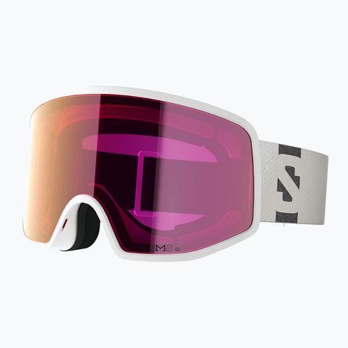 Lyžařské brýle Salomon Sentry Pro Sigma white/poppy red