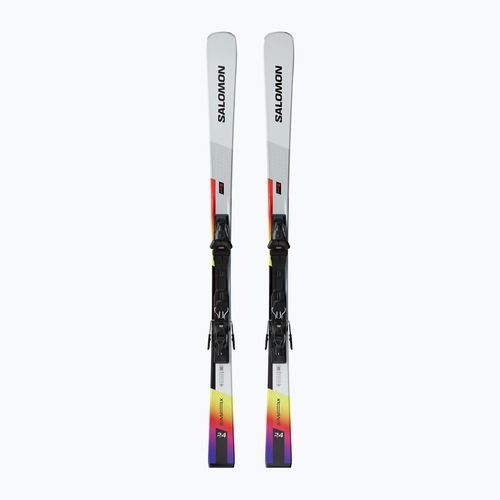 Sjezdové lyže Salomon S/Max Endurance + vázání M10 GW white/safety yellow/black