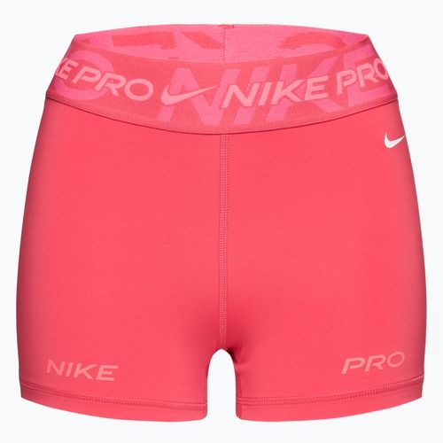 Dámské tréninkové šortky Nike Pro Mid Rise 3" aster pink/pinksicle/hot punch/white