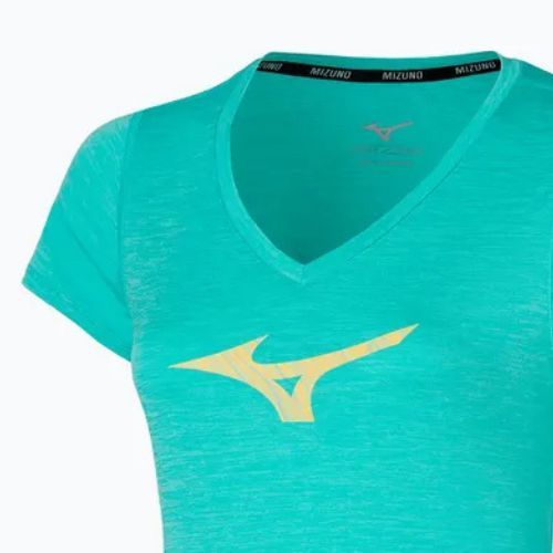 Dámské běžecké tričko Mizuno Impulse Core RB Tee blue turquoise
