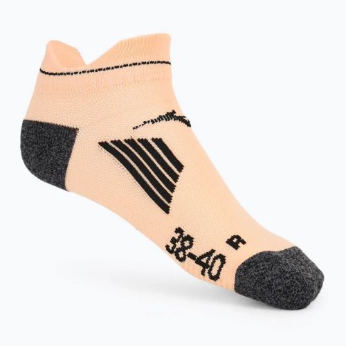 Běžecké ponožky Mizuno Active Training Mid 2 páry apricot ice/violet quatz