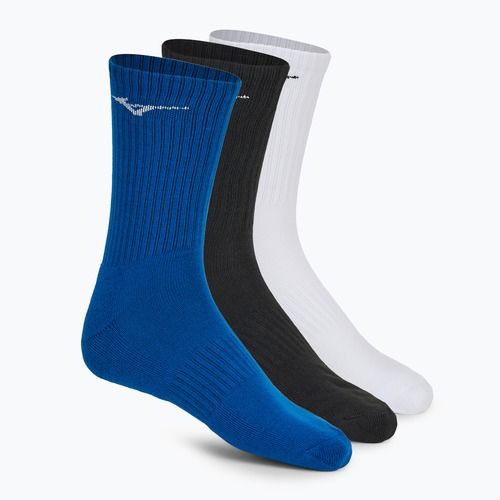 Ponožky Mizuno Training 3P white/black/mugen blue