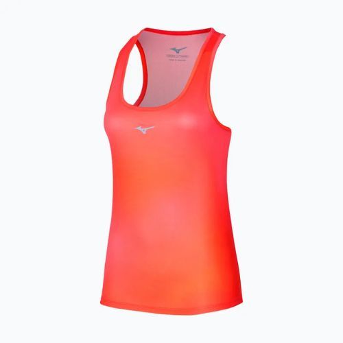 Dámské běžecké tílko tank top  Mizuno Impulse Core Graphic Tank nasturtium