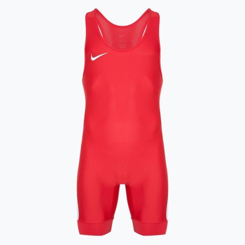 Pánská kombinéza Nike Grappler Elite Singlet scarlet/white