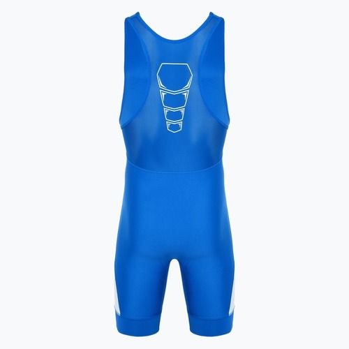 Pánská kombinéza Nike Grappler Elite Singlet royal/white