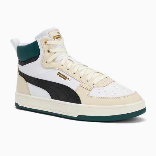 Boty PUMA Caven 2.0 Mid puma white/puma black/alpine snow/warm white/gold